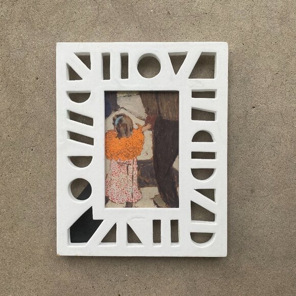 Art Print in Nate Berkus™ Carved Geo Photo Frame - Picture 7 of 13